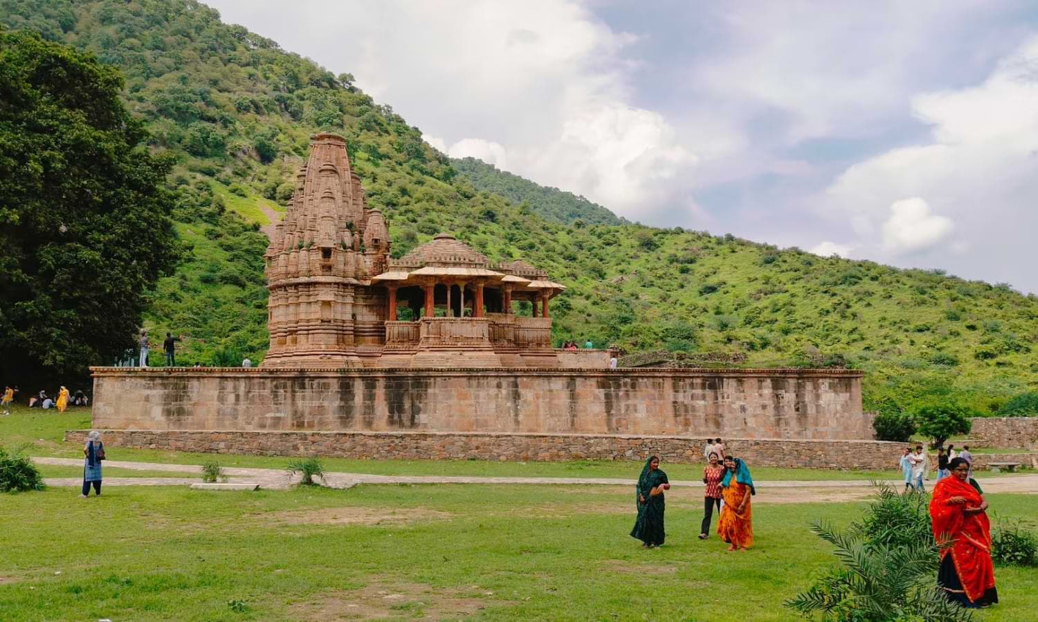 Bhangarh Fort Temple View