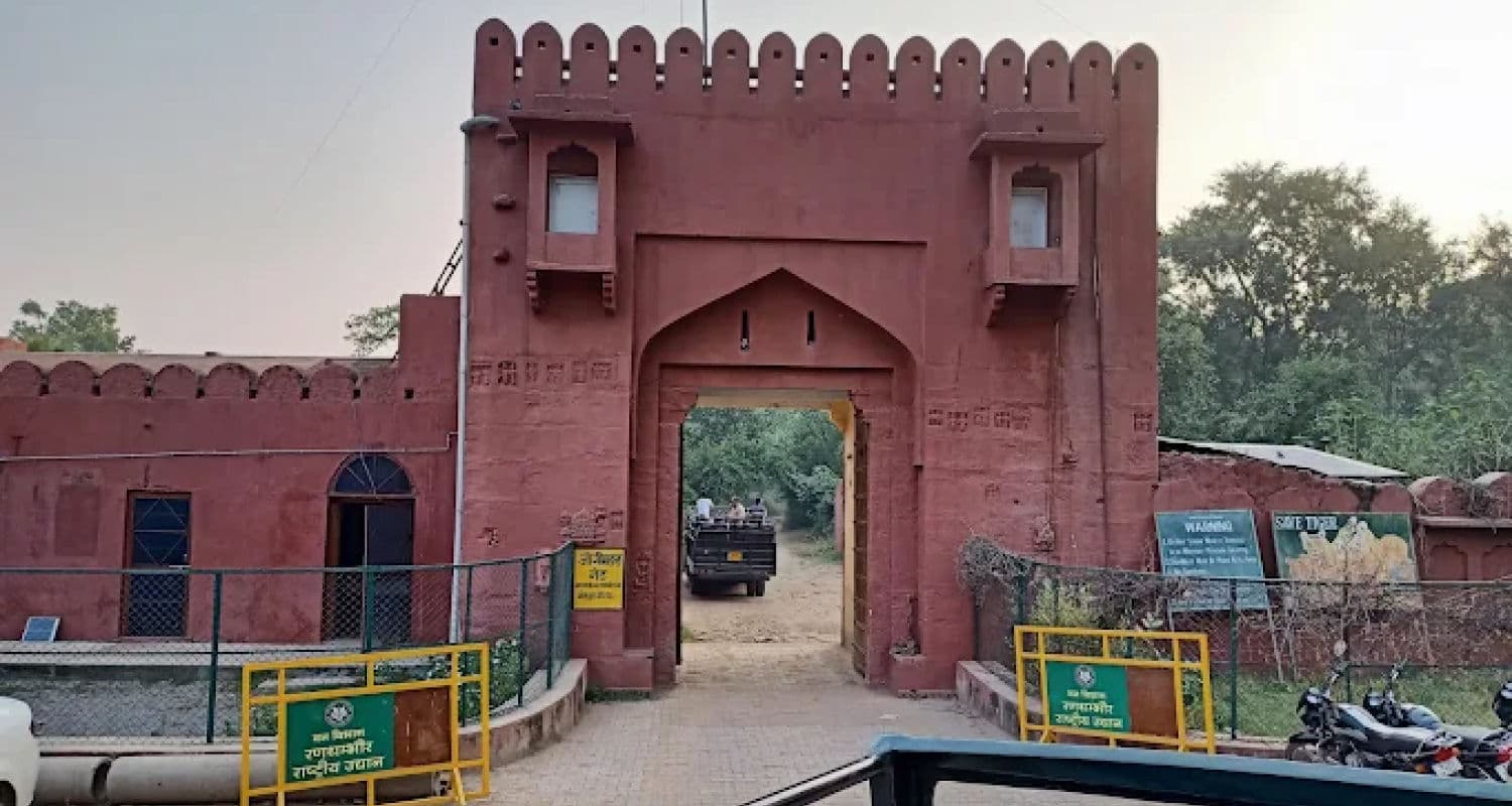 Main Entry Gate Ranthambore National Park Safari Tour Ranthambore Park Entry Gate