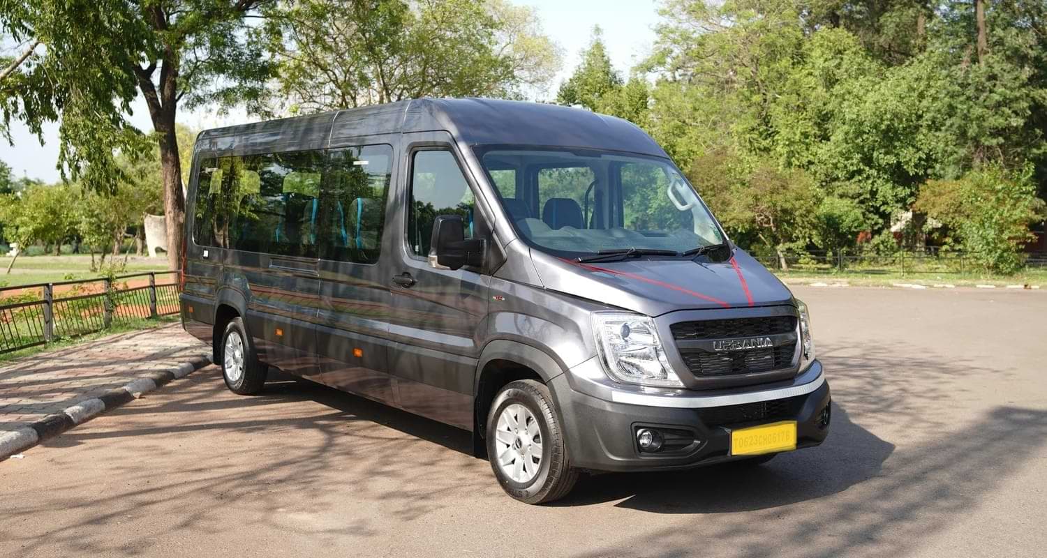 Luxury 17 Seater Force Urbania Van Rental in Jaipur 17 Seater Force Urbania Van