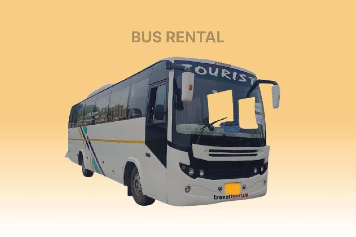 45 Seater Bus and Coach Rental in Jaipur - Tourist Coach 45 Seater Bus Rental