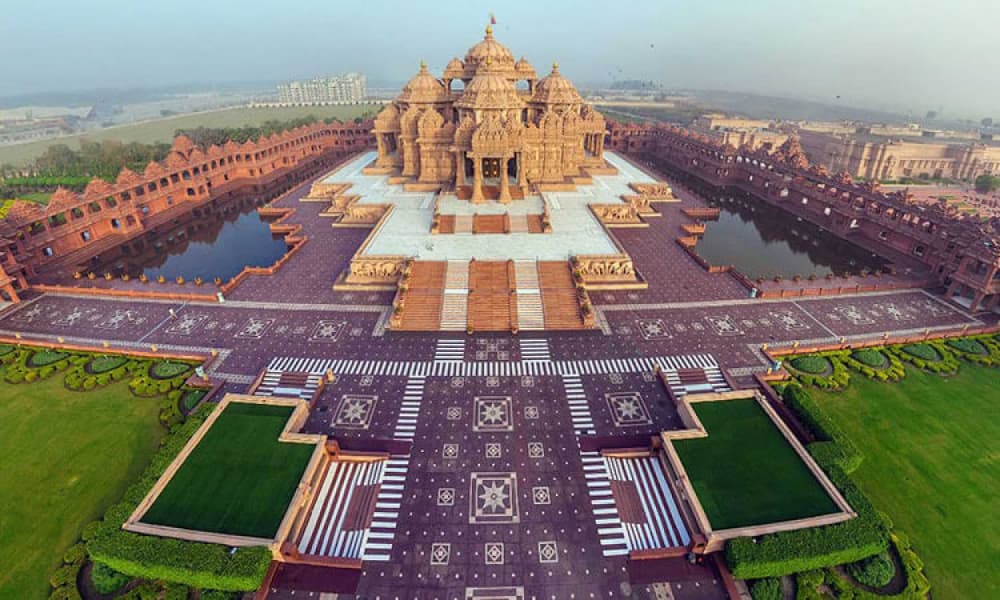 Magnificent Akshardham Temple Visit Delhi Day Tour Akshardham Temple Delhi