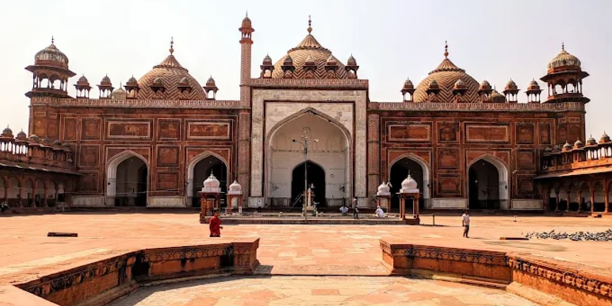 Shahi Jama Masjid in Agra Heritage Tourism Guide Jama Masjid Agra