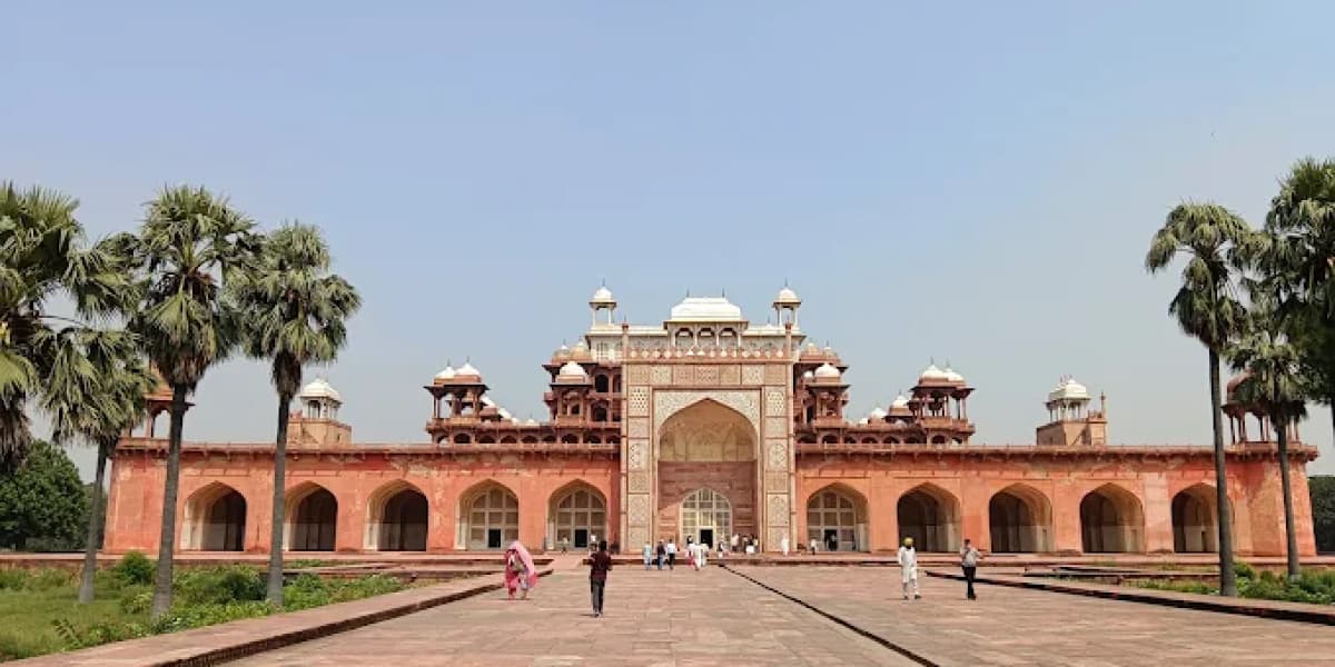 Sikandra Fort in Agra Akbar Tomb Sightseeing Tours Sikandra Fort Agra