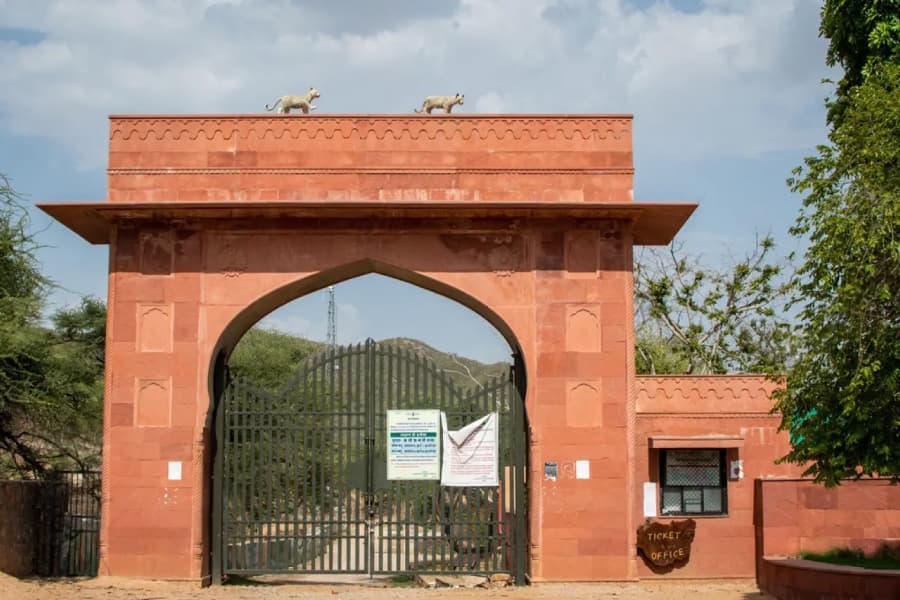 Jhalana Leopard Safari in Jaipur Gate Jhalana Safari Jaipur