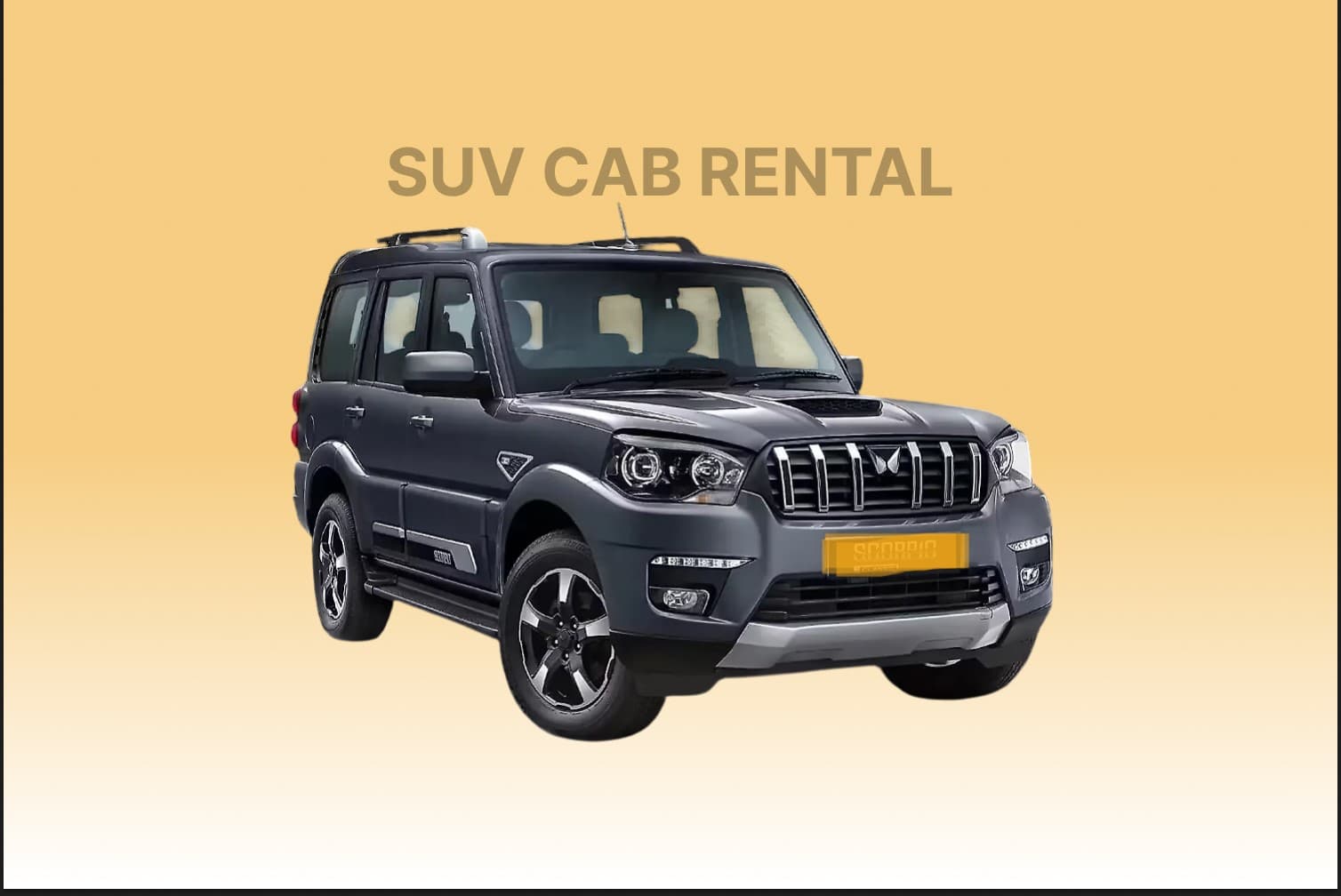 Mahindra Scorpio Cab Rental in Jaipur Mahindra Scorpio Cab Jaipur