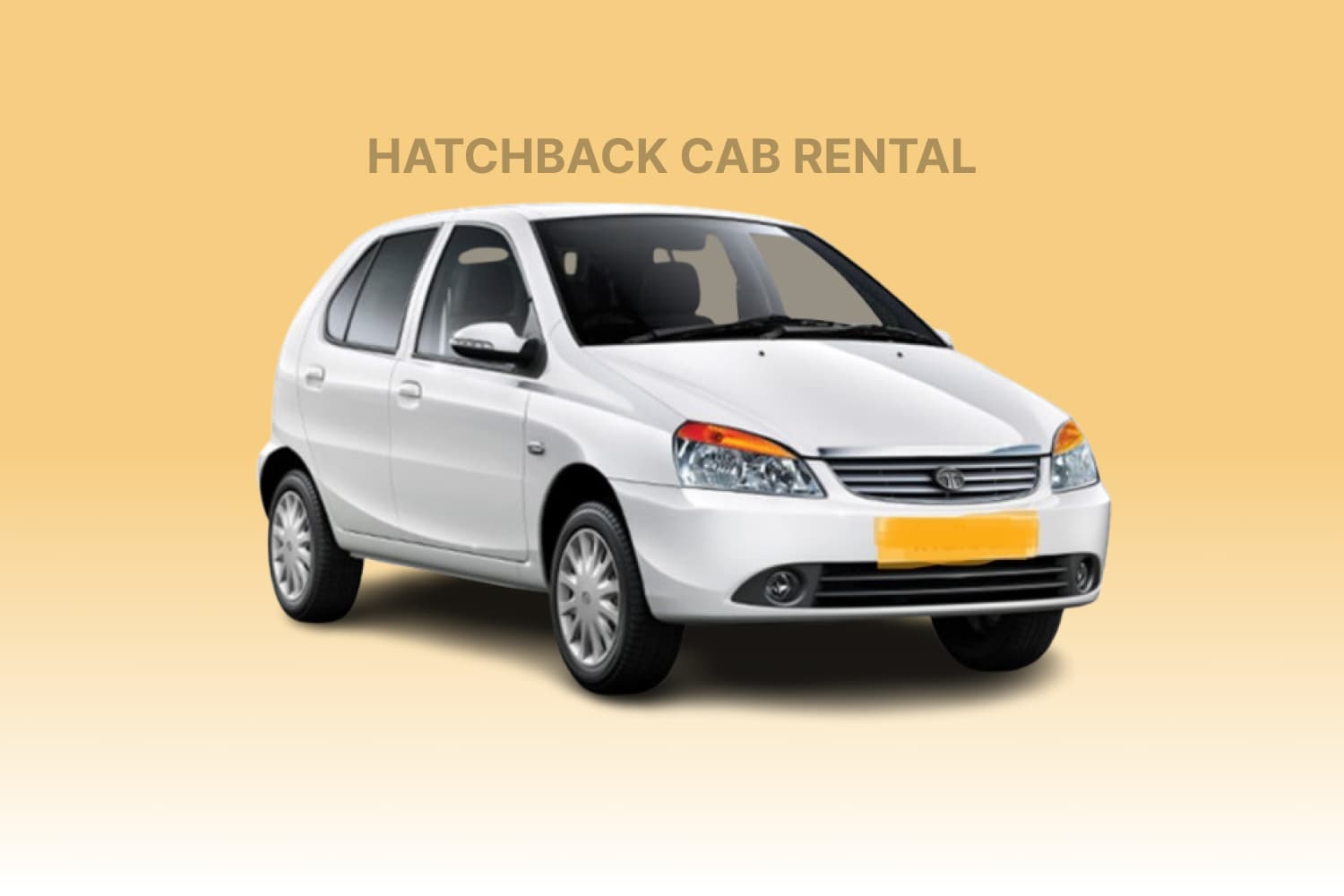 Budget-friendly Tata Indica hatchback cab rental service in Mount Abu Tata Indica cab rental in Mount Abu