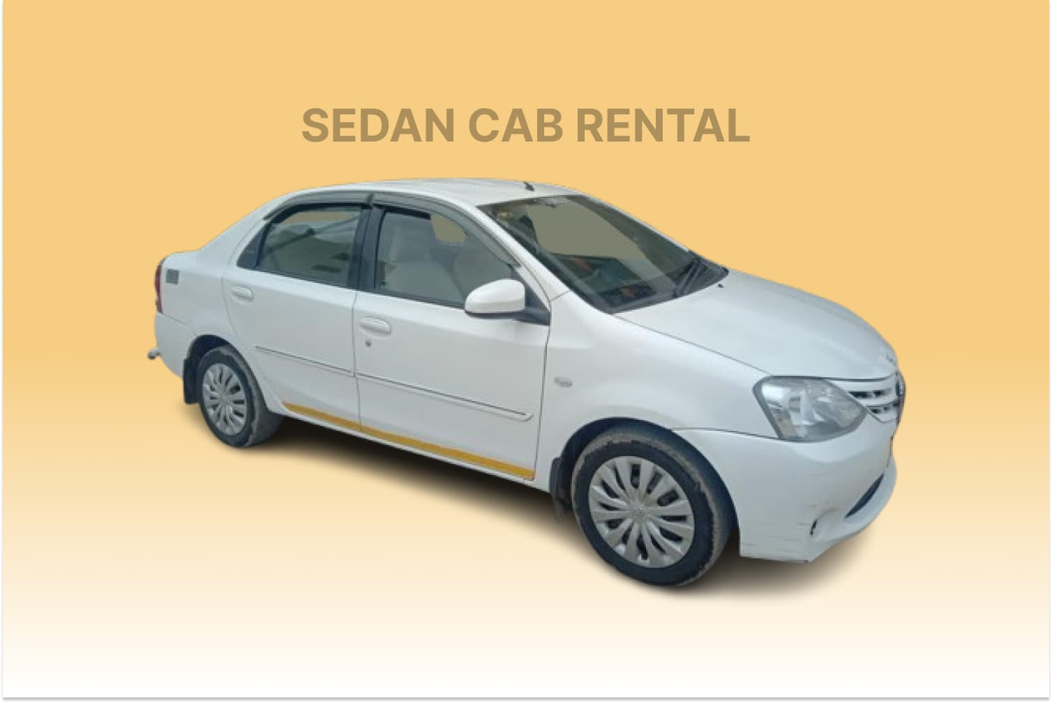 Toyota Etios Sedan Cab Rental in Agra Toyota Etios Cab Rental Agra