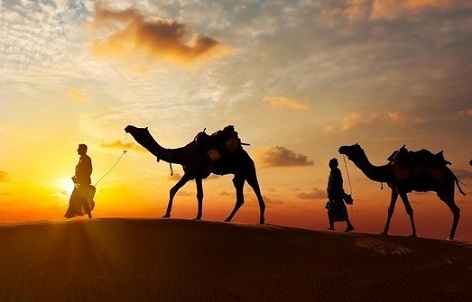 Jaisalmer cityscape, Rajasthan